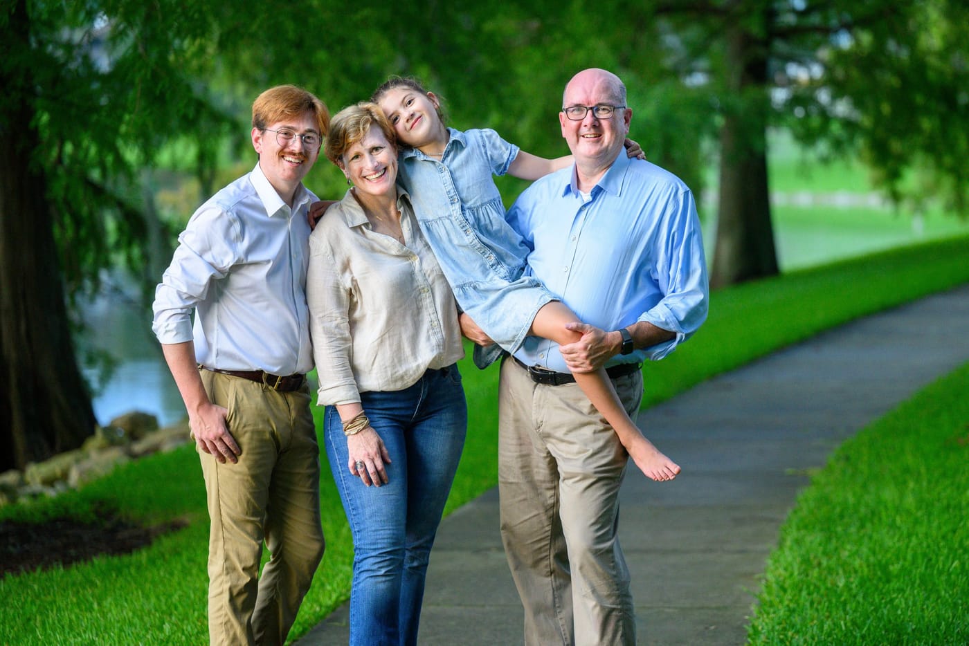 Patrick Martin on the campaign trail